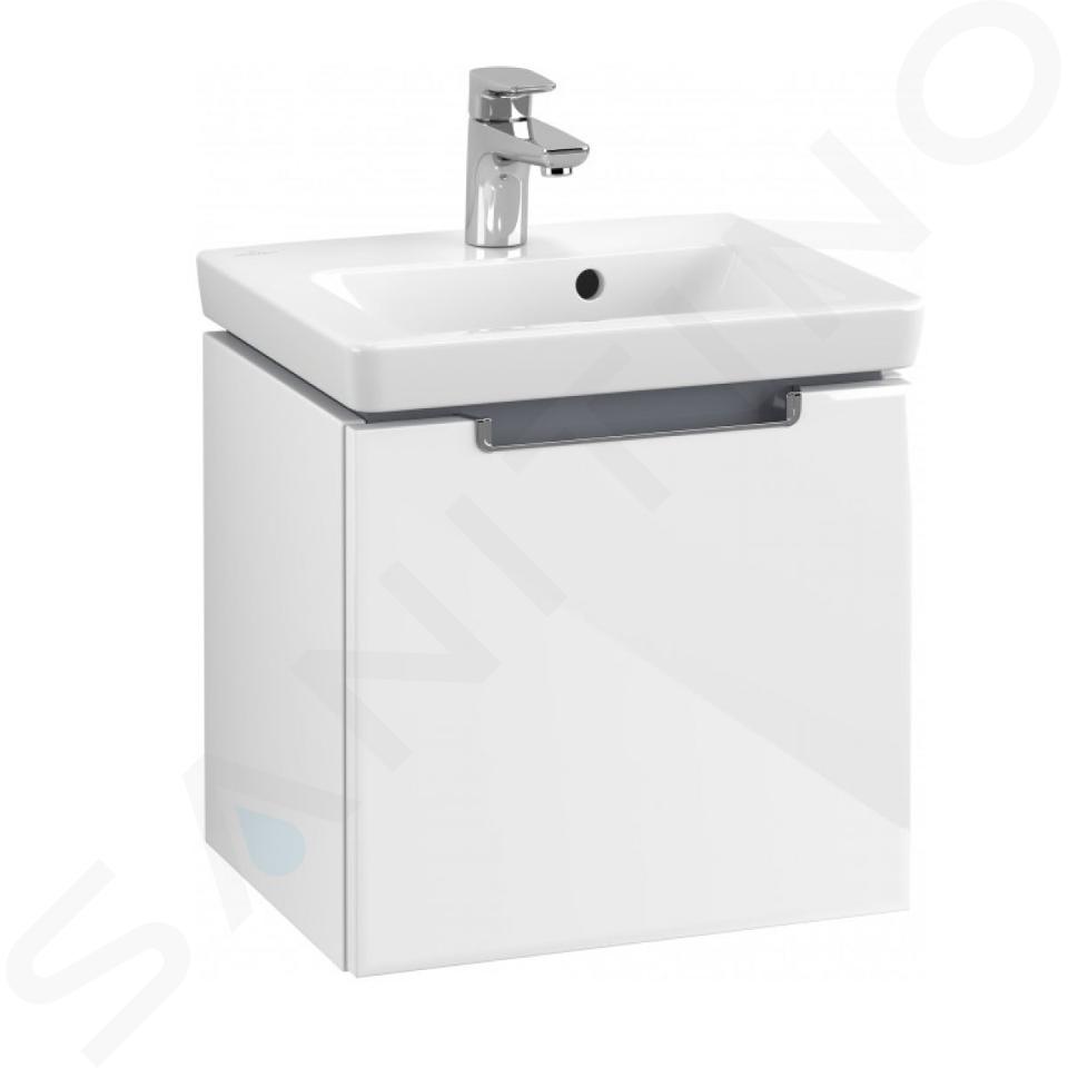 Villeroy & Boch Subway 2.0 - Umyvadlová skříňka, 440x420x352 mm, 1 zásuvka, matná bílá A68400MS