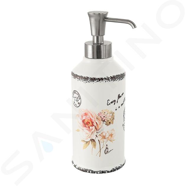 Sapho Gedy Clothilde - Dispenser di sapone da appoggio, bianco CI8002