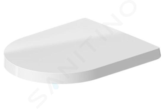 Duravit ME by Starck - Asiento de WC con tapa SoftClose, blanco alpino 0020090000