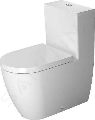 Duravit ME by Starck - WC Kombi mit HygieneGlaze, Alpinweiß 2170092000