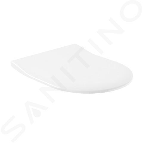 Villeroy & Boch Subway 2.0 - Capac WC cu închidere SoftClosing, alb 9M78S101