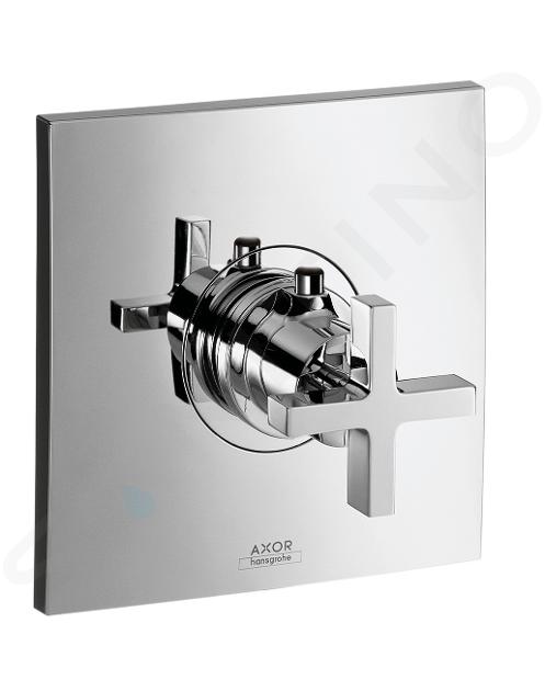 Axor Citterio - Mixer termostatic de mare debit pentru instalare ascunsă, cromat 39716000