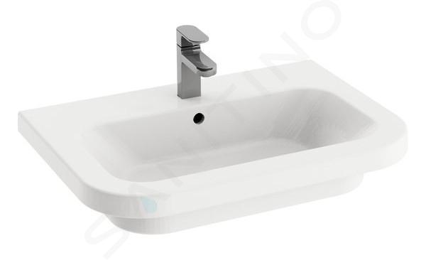 Ravak Chrome - Lavabo 650x470 mm, bianco XJG01165000