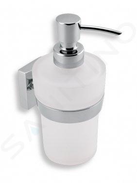 Novaservis Metalia 12 - Dispenser di sapone liquido, vetro/cromo 0255,0