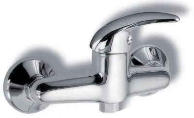 Novaservis Metalia 55 - Wanddouchekraan zonder doucheset 100 mm, chroom 55064/1,0