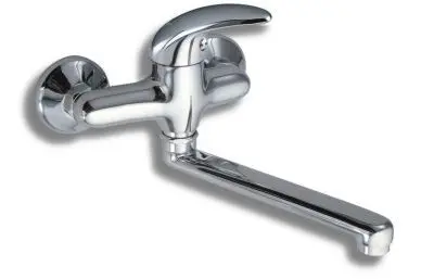 Novaservis Metalia 55 - Dřezová baterie 150 mm, lékařská páka, chrom 55076L,0
