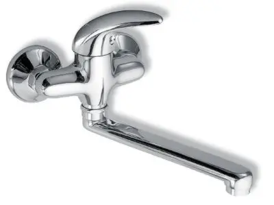 Levně Novaservis Metalia 55 - Umyvadlová baterie 10 cm, lékařská páka, chrom 55077L,0