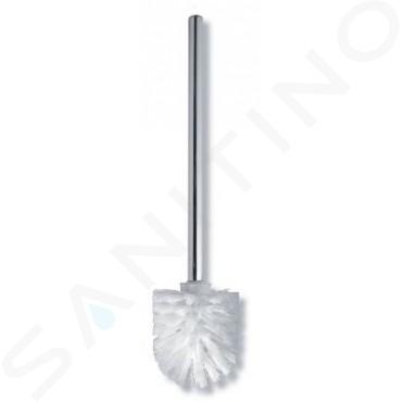 Novaservis Accessoires de salles de bain - Brosse WC en plastique, plastique/chrome 6833,Y0