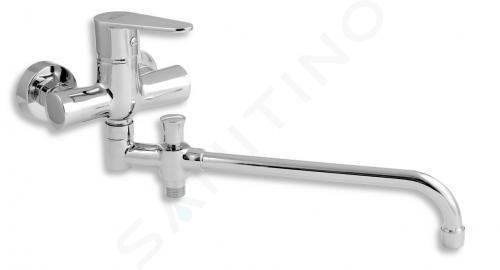 Novaservis Titania Fresh - Elektronische mengkraan zonder douche 100 mm, chroom 96037/1,0