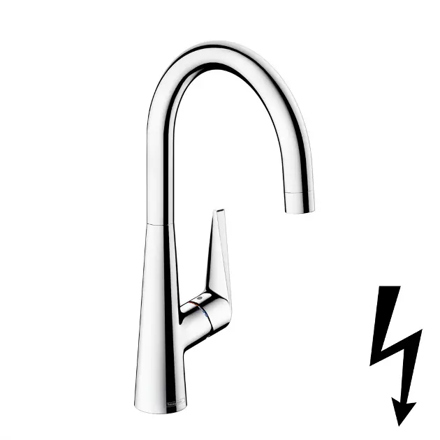 Hansgrohe Talis M51 - Bateria zlewozmywakowa 260, do grzejników bezciśnieniowych, chrom 72812000