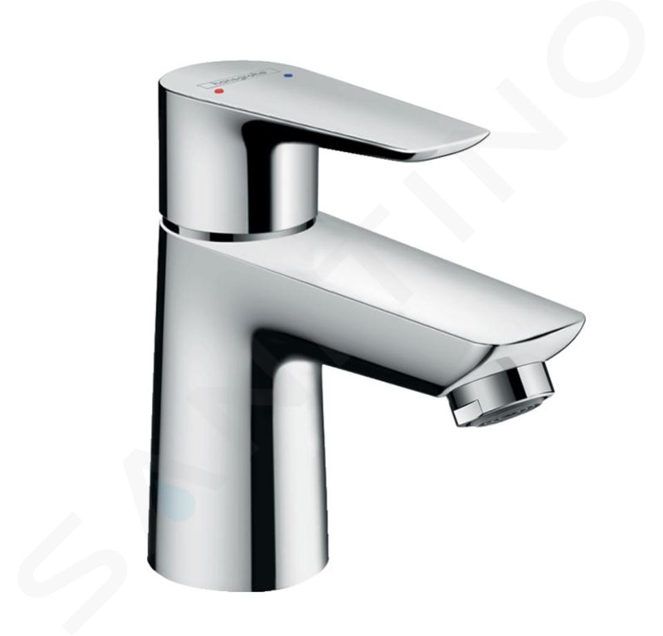 Hansgrohe Talis E - Bateria umywalkowa z odpływem Push-Open, chrom 71701000