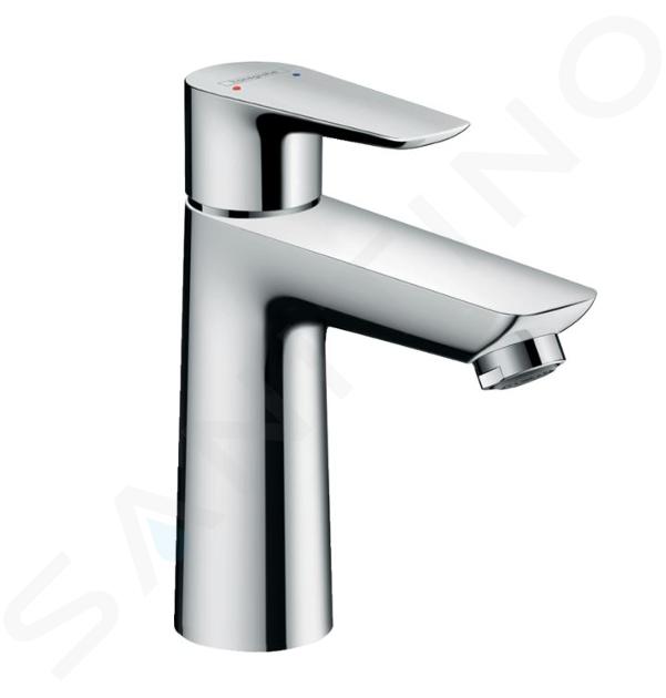 Hansgrohe Talis E - Bateria umywalkowa z kompletem odpływowym, LowFlow 3,5 l/min, chrom 71715000