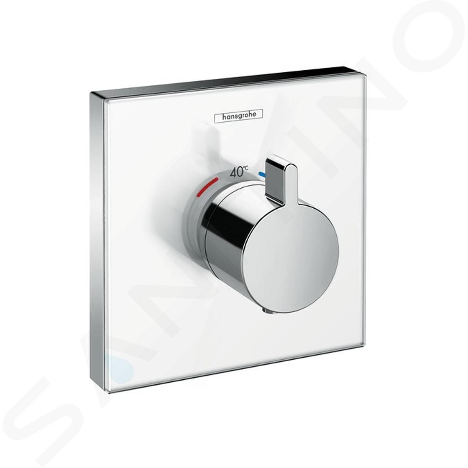 Hansgrohe Shower Select Glass - Highflow inbouw thermostaat, wit/chroom 15734400