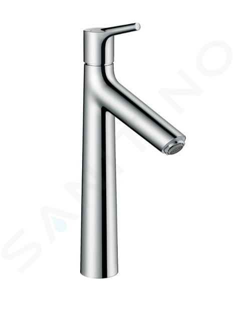 Hansgrohe Talis S - Miscelatore monocomando 190 per lavabo, con sistema di scarico a tirante, cromato 72031000