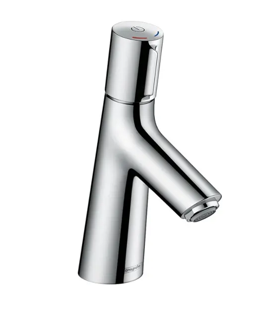 Hansgrohe Talis Select S - Bateria umywalkowa 80 z odpływem, sterowanie przyciskiem, chrom 72040000