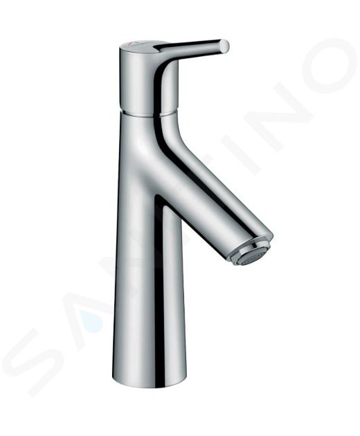 Hansgrohe Talis S - Mitigeur de lavabo 100 CoolStart avec tirette et garniture de vidage, chrome 72022000