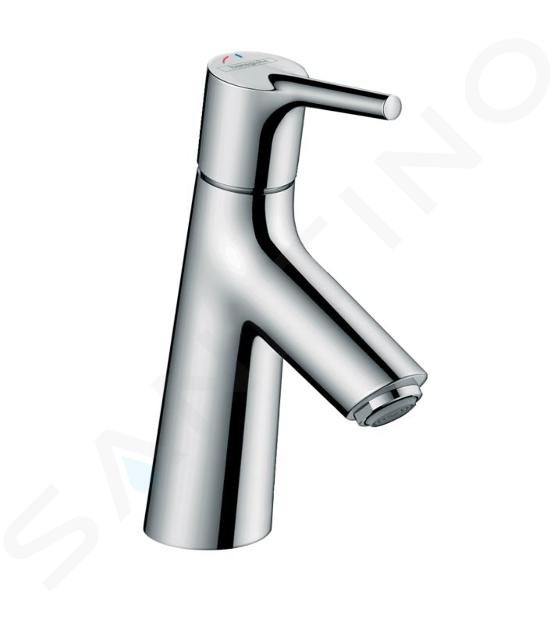 Hansgrohe Talis S - Miscelatore monocomando 80 CoolStart per lavabo, senza sistema di scarico, cromato 72014000