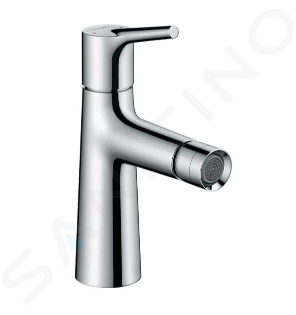 Hansgrohe Talis S - Miscelatore monocomando per bidet con sistema di scarico a tirante, cromato 72200000