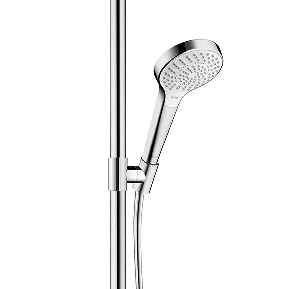 Hansgrohe Croma Select S Brausegarnitur SemiPipe Multi mit Thermostat