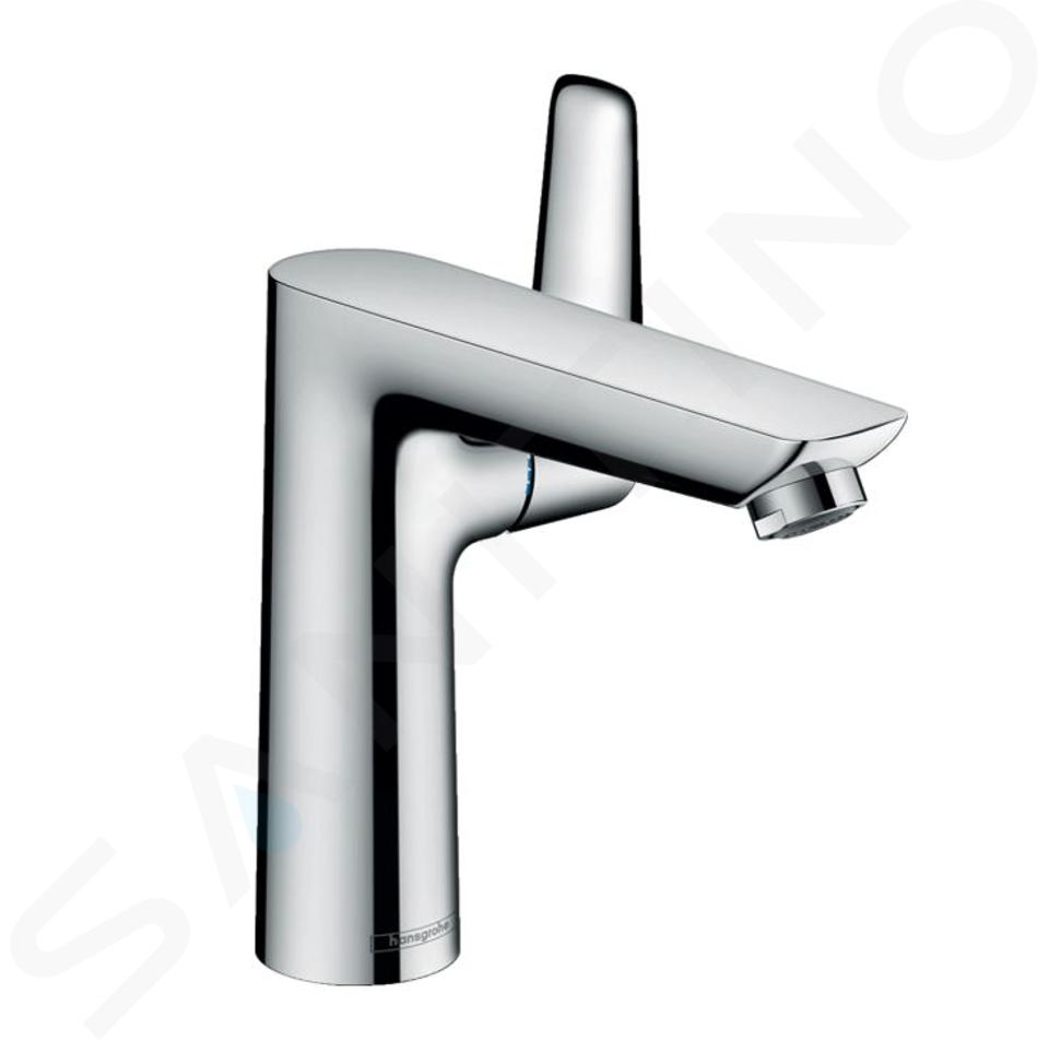 Hansgrohe Talis E - Waschtisch Einhebelmischer 150 mit Ablaufgarnitur mit Zugstangen, verchromt 71754000