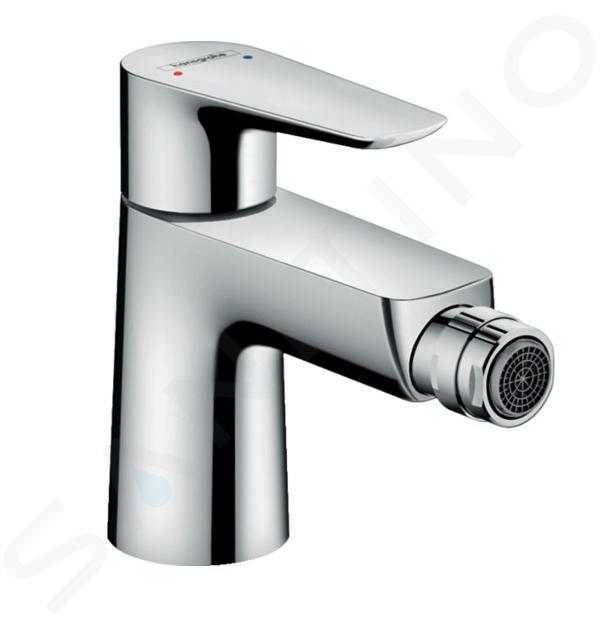 Hansgrohe Talis E - Mitigeur de bidet avec garniture de vidage push-open, chrome 71721000