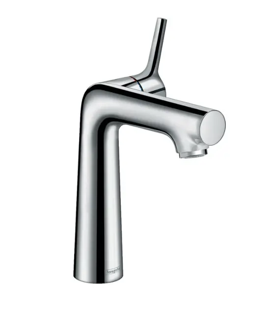 Hansgrohe Talis S - Miscelatore monocomando 140 per lavabo, con sistema di scarico a tirante, cromato 72113000