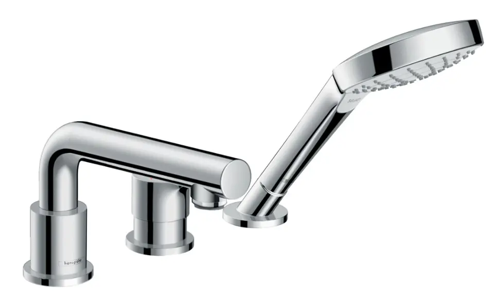 Levně Hansgrohe Talis S - Baterie na okraj vany, 3-otvorová instalace, chrom 72417000