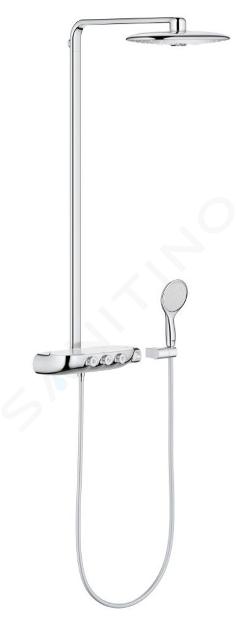 Grohe Rainshower SmartControl - Brausegarnitur Duo 360 mit Thermostat, 2 Strahlen, Chrom 26250000