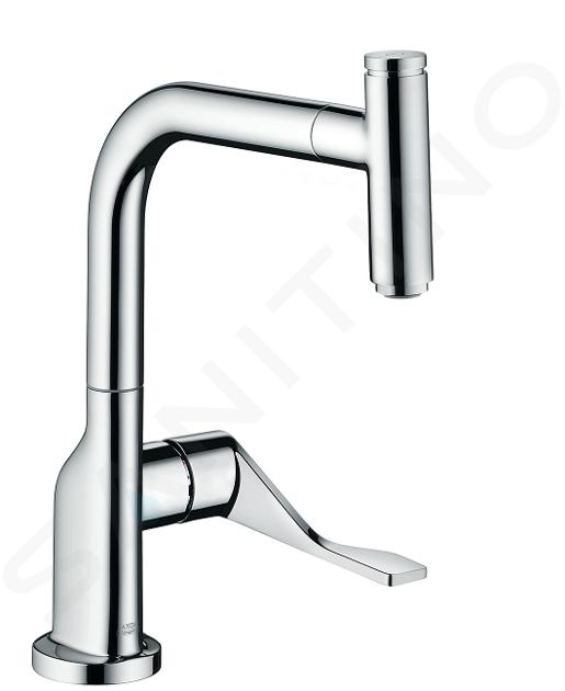 Axor Citterio - Mitigeur d'évier avec bec extractible, chrome 39861000