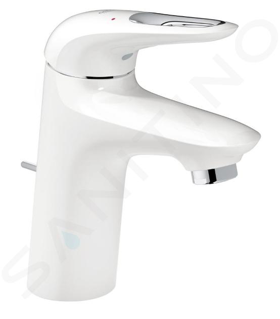 Grohe Eurostyle - Grifo monomando de lavabo ES, tamaño S, blanco luna/cromo 23374LS3