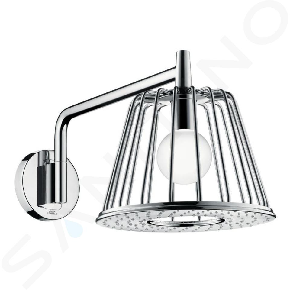 Axor LampShower - 1-Strahl-Kopfbrause mit Duscharm und Nendo-Design, Chrom 26031000