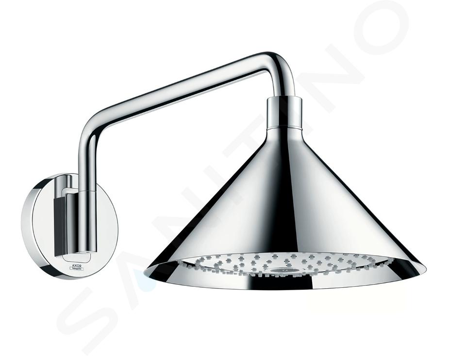 Axor Programme de douche - Douche de tête 240 2jet avec bras de douche et design Front, chrome 26021000