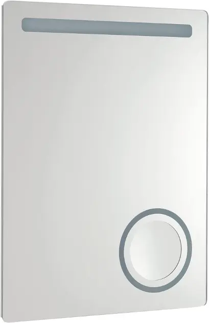 Sapho Astro - Zrcadlo 60x80 cm, LED osvětlení, kosmetické zrcátko MIRL2