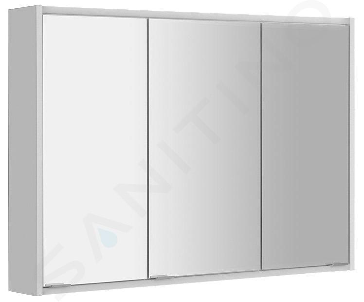 Sapho Batu - Spiegelschrank 1000x780x150 mm, mit LED-Beleuchtung, weiß 1141130