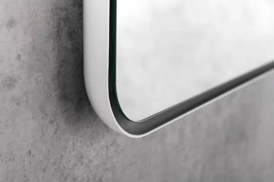 HALOYO Specchio da bagno, Specchio LED, 23W + interruttore tattile 5070 9W
