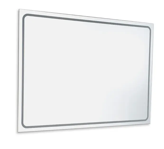 Sapho Gemini II - Огледало със LED осветление 100x70 см GM100
