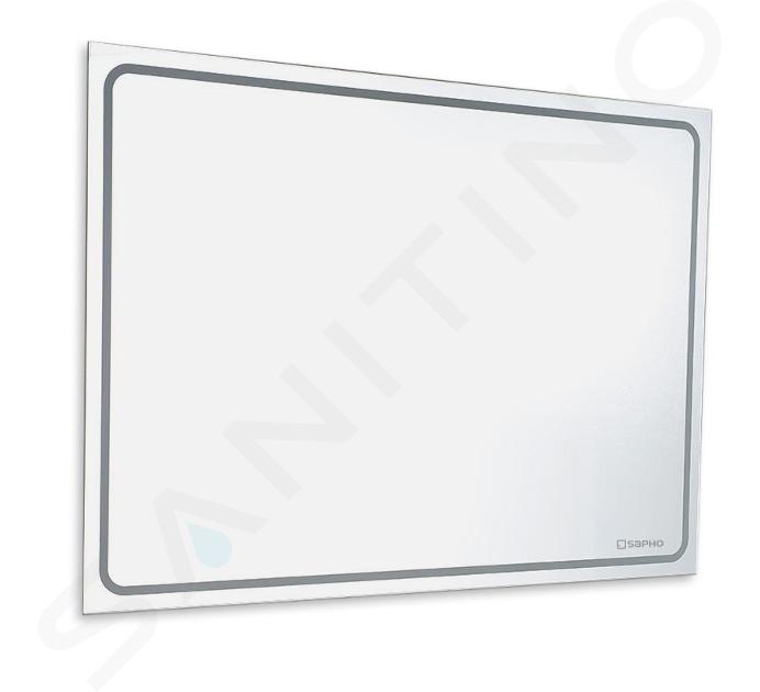 Sapho Gemini II - Miroir avec éclairage LED, 130x60 cm GM130