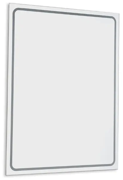 Sapho Gemini II - Огледало със LED осветление 60x80 см GM060
