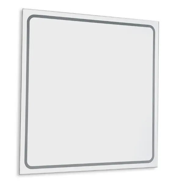 Sapho Gemini II - Ogledalo s LED rasvjetom 70x70 cm GM070