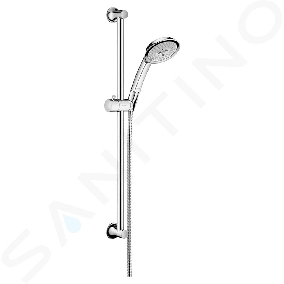 langzaam fysiek paradijs Hansgrohe Raindance Classic - Set douchekop 100 Air, 3 straalsoorten, stang  0,65 m en slang, chroom 27843000 | Sanitino.nl