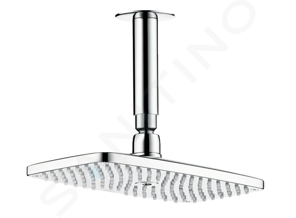 Hansgrohe Raindance New - Horní sprcha E 240 Air 1jet s přívodem od stropu 100 mm, chrom 27380000