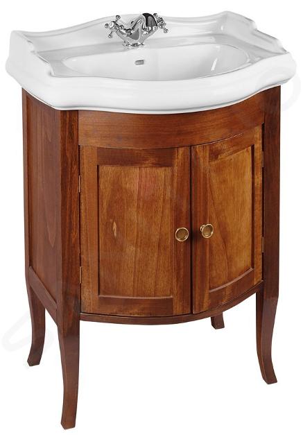 Sapho Retro - Meuble lavabo 600x800x450 mm, hêtre 735140