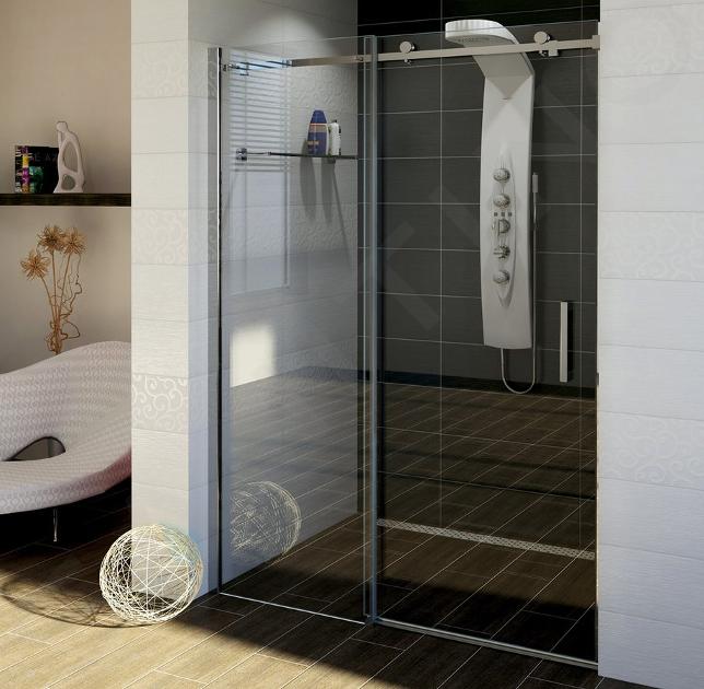 Gelco Dragon - Porte de douche 1200 mm, Coated Glass, verre clair GD4612