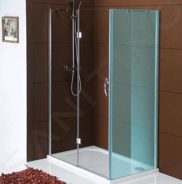 Gelco Legro - Puerta de ducha 110 cm, cristal transparente GL1111