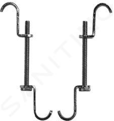 Duravit Accesorios - Conjunto de anclaje para semicolumna 0055040000