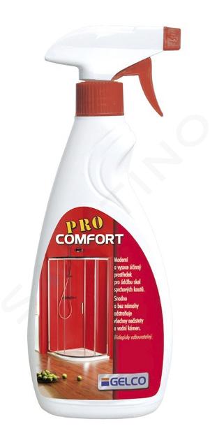 Gelco Accesorii - Soluție de decalcifiere pentru materiale din sticlă, voum 500 ml PRO COMFORT