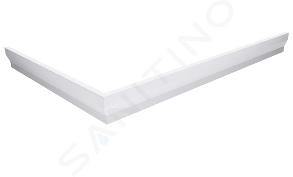 Gelco Sara - Pannello frontale 1100x800 mm, a sinistra, bianco GP11080L