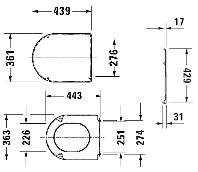 Duravit Happy D Wc Sitz