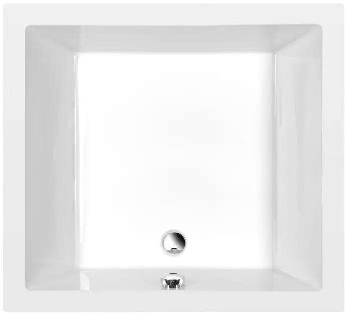 Polysan Deep - Deep shower tray 100x90x26 cm, white 72340
