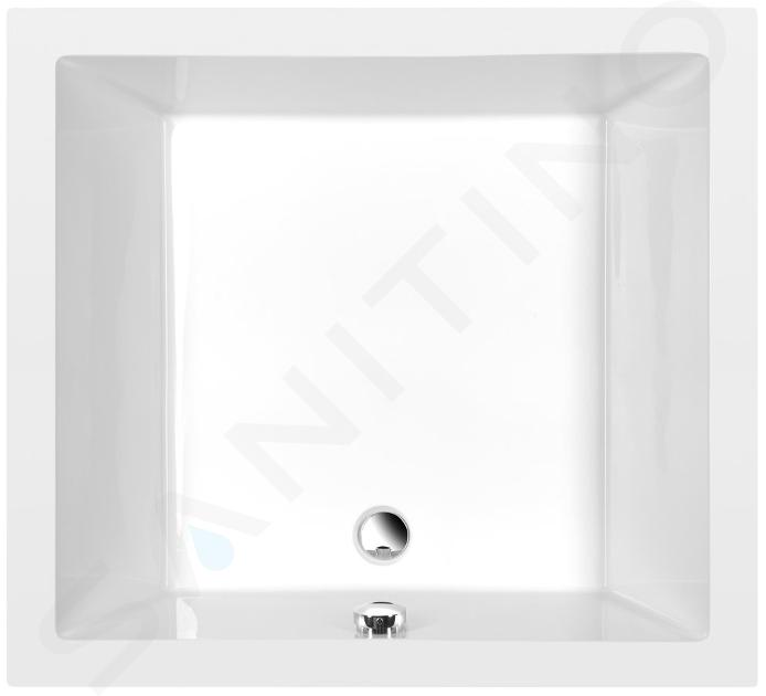 Polysan Deep - Receveur de douche profond, 1000x900x260 mm, blanc 72340